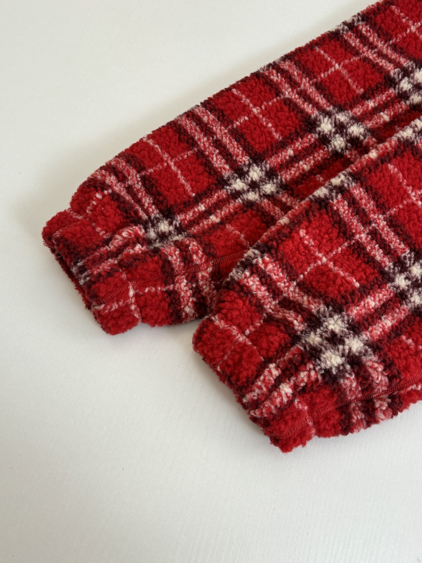Superior Burberry Check Wool Cashmere Blend Replica Fleece - Image 10