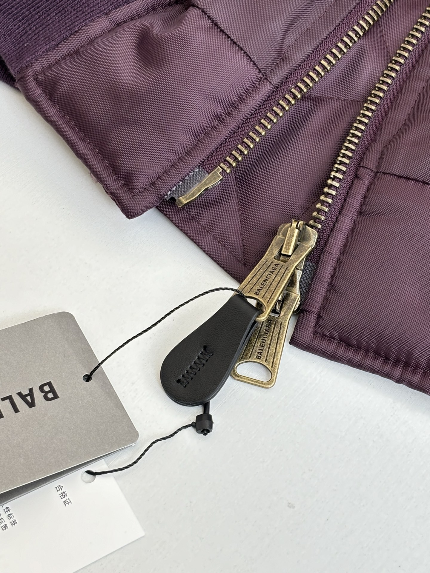 Finest Balenciaga Logo-Patch Replica Bomber Jacket - Image 7