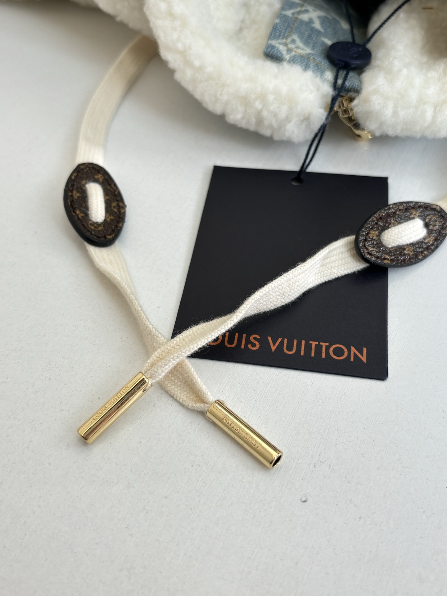 Copy Louis Vuitton Monogram Accent Replica Fleece Jacket - Image 7