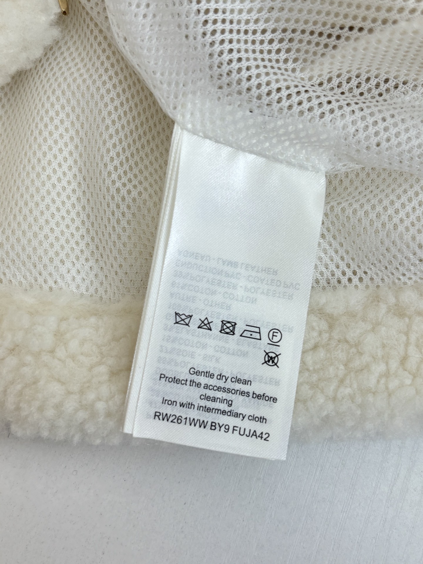 Copy Louis Vuitton Monogram Accent Replica Fleece Jacket - Image 13