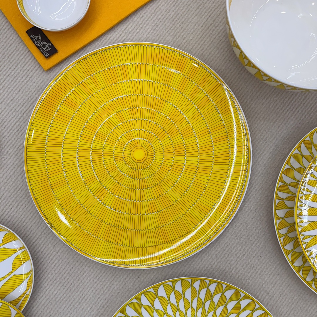 Elite Hermes Soleil d'Hermès Porcelain Replica Dinnerware Set - Image 5