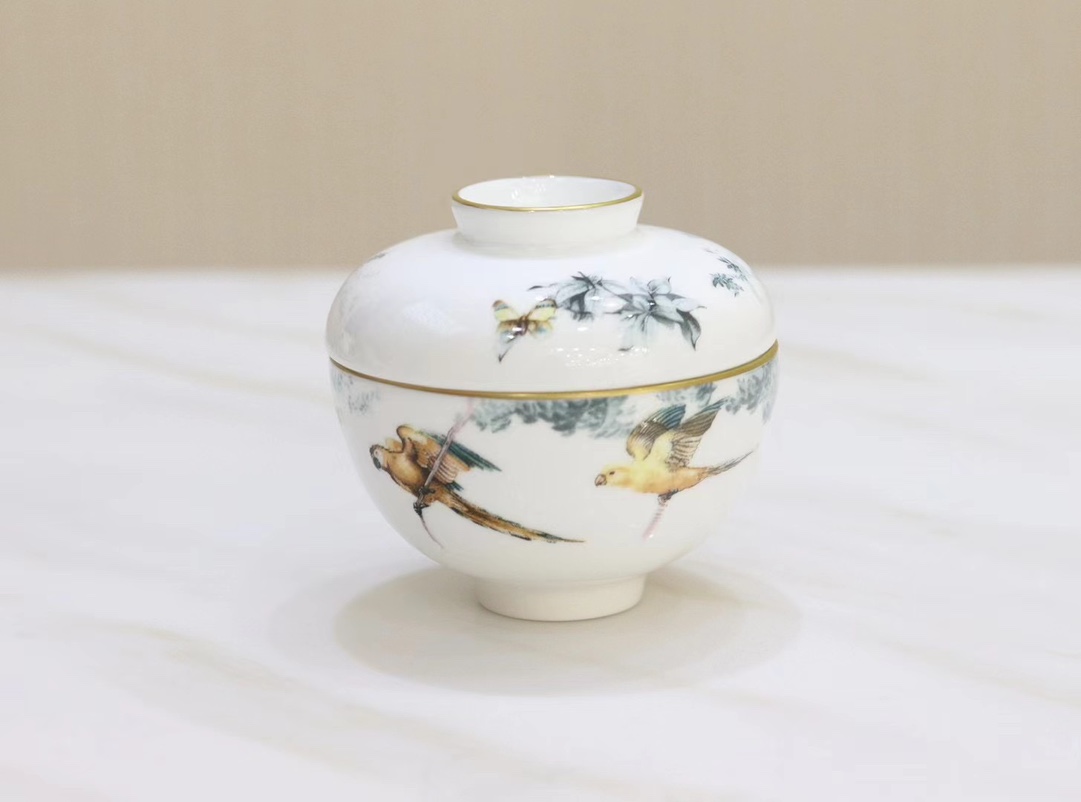 Elite Hermes Carnets d'Équateur Porcelain Replica Tea Set - Image 6