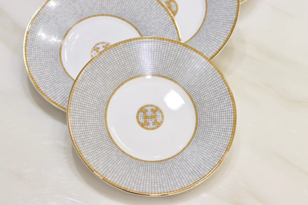 Finest Hermes Mosaique au 24 Porcelain Replica Tea Set - Image 7