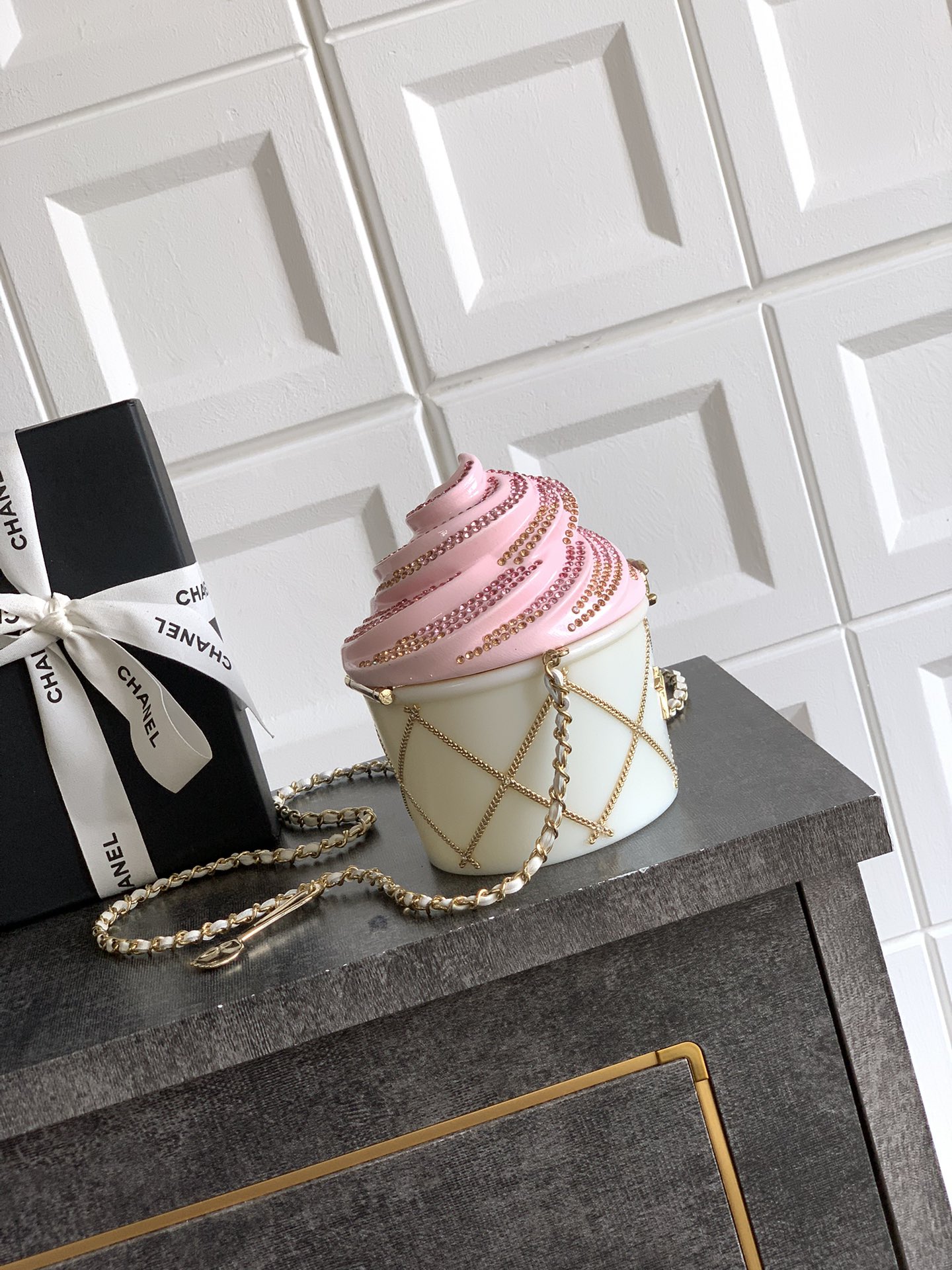 Premium Ice Cream Minaudiere Replica Bag - Image 6