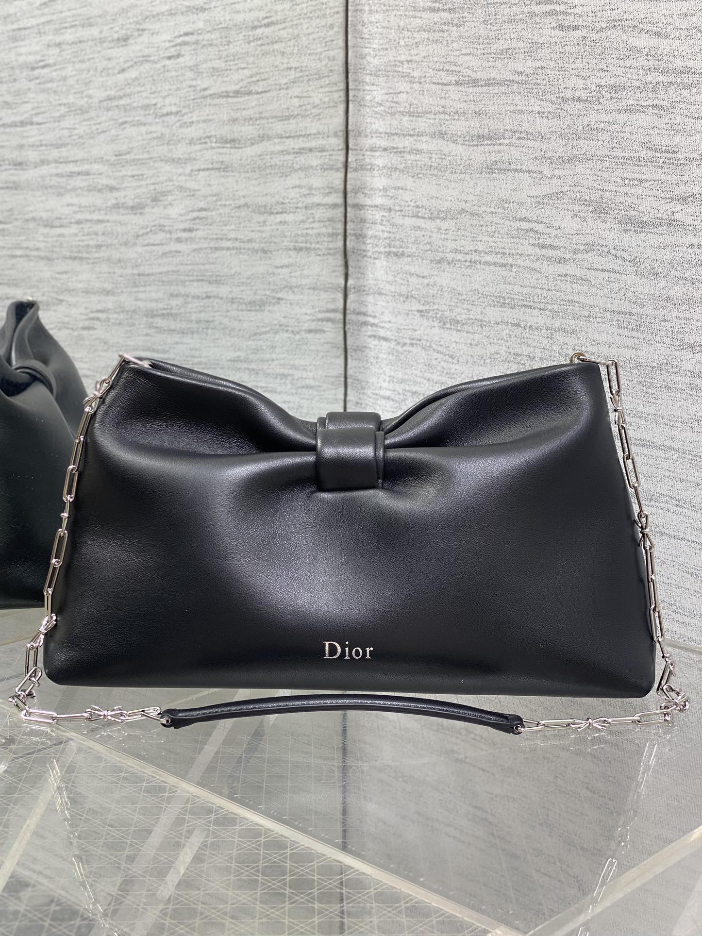 Supreme Christian Dior Medium Dior Replica Bow Bag - Image 4
