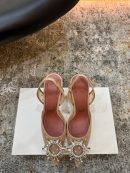 Deluxe Amina Muaddi Begum 95 Replica Slingback Pumps