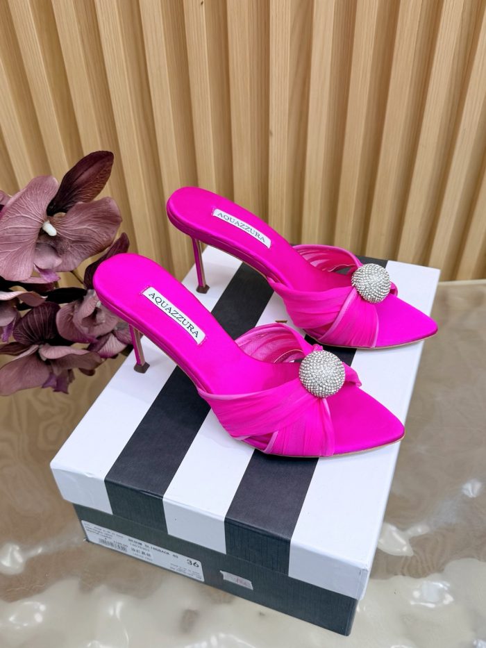 Top Grade Aquazzura Mystery Replica Mule 85