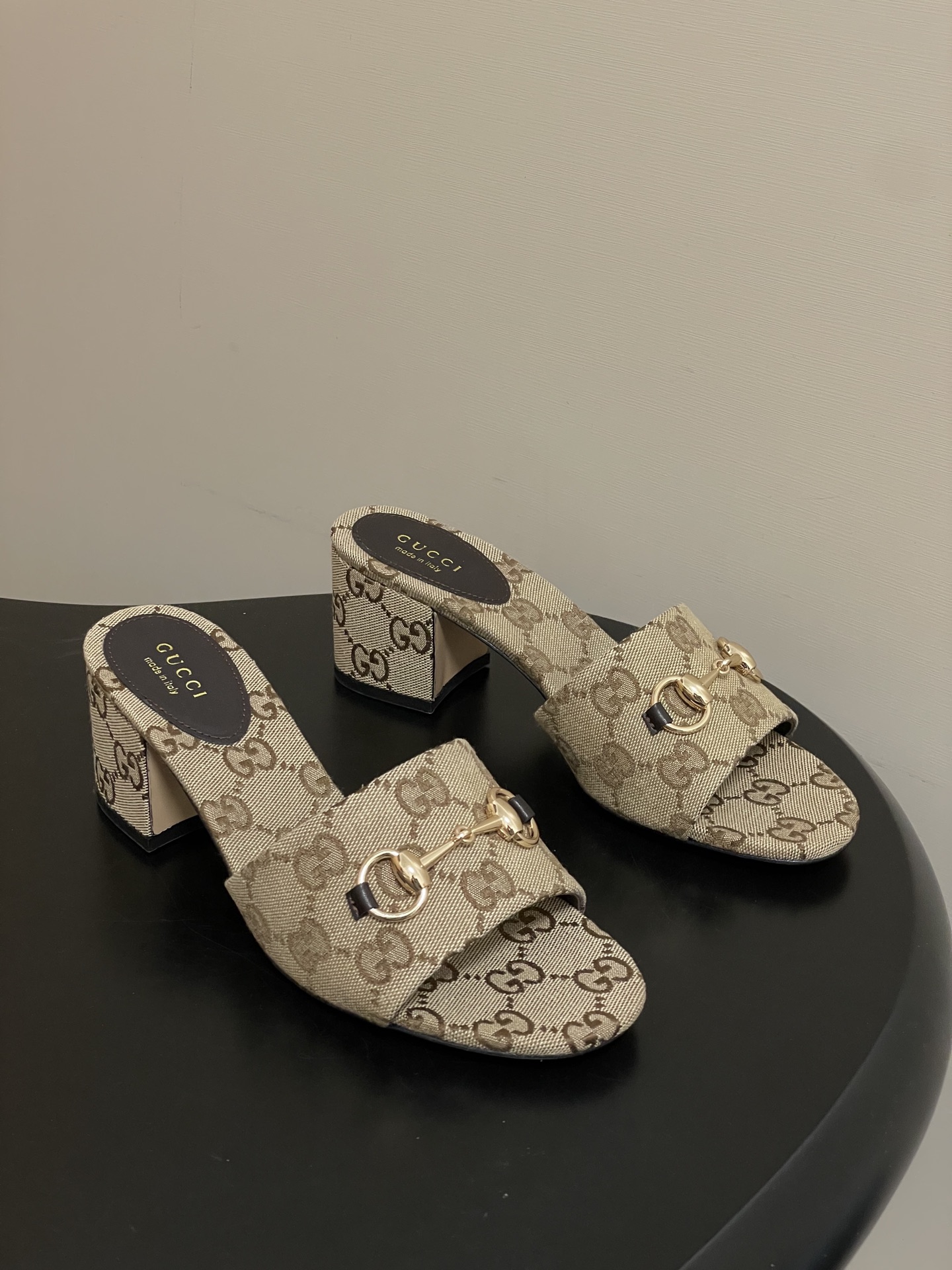 Supreme Gucci Replica Slide Sandal With Horsebit - Image 5