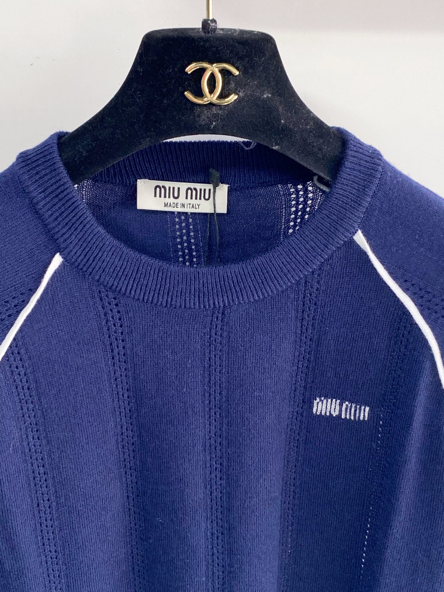 Superior Miu Miu Cotton Replica Jumper - Image 4