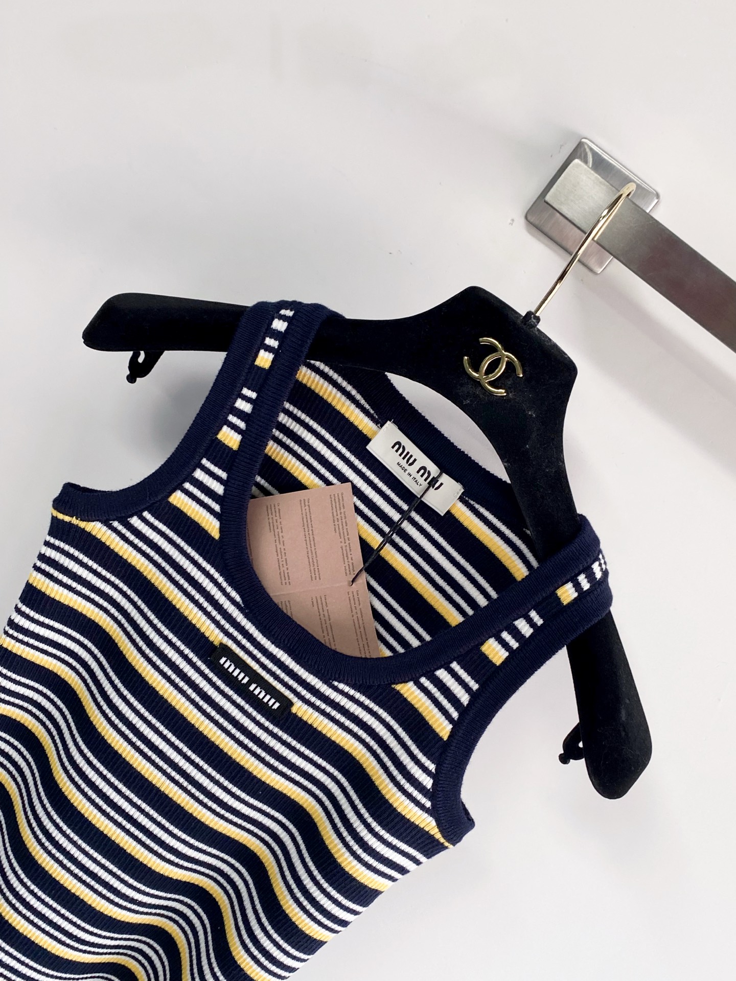 Exclusive Miu Miu Cotton Replica Tank Top - Image 4