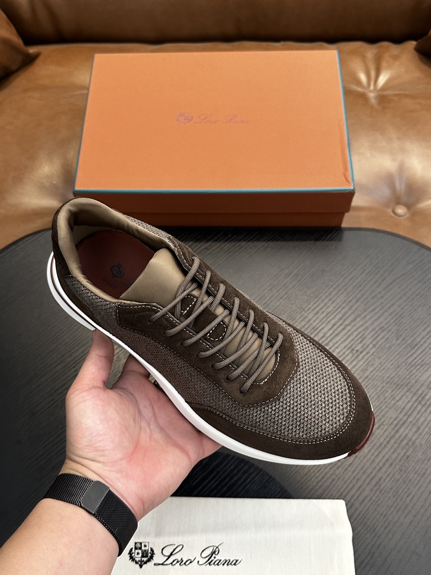 Deluxe Loro Piana Week End Walk Replica Sneaker - Image 5