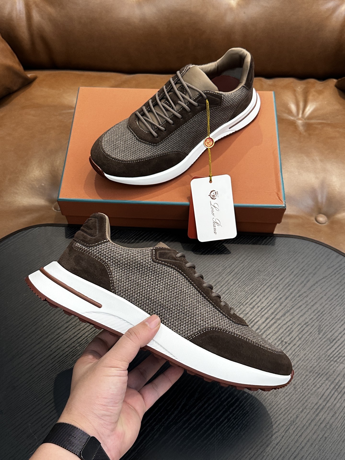 Deluxe Loro Piana Week End Walk Replica Sneaker - Image 4
