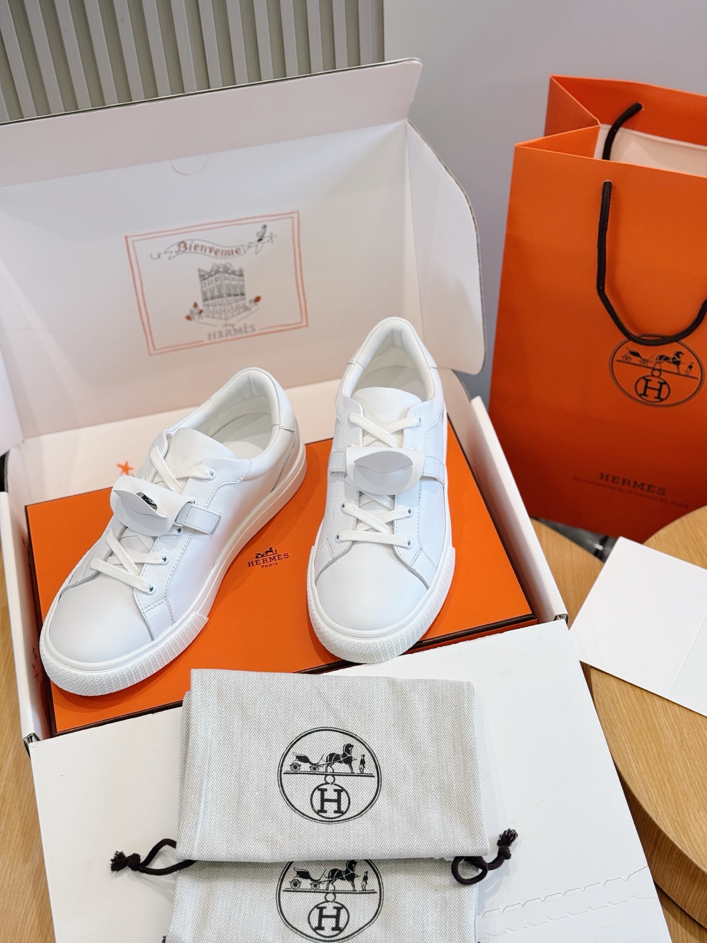 Authentic Design Hermes Day Replica Sneaker - Image 3