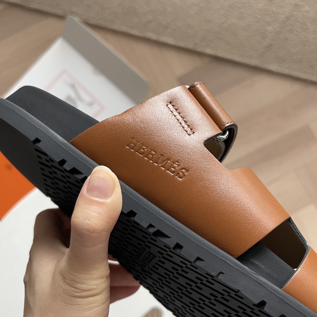 Exact Copy Hermes Chypre Replica Sandal - Image 6