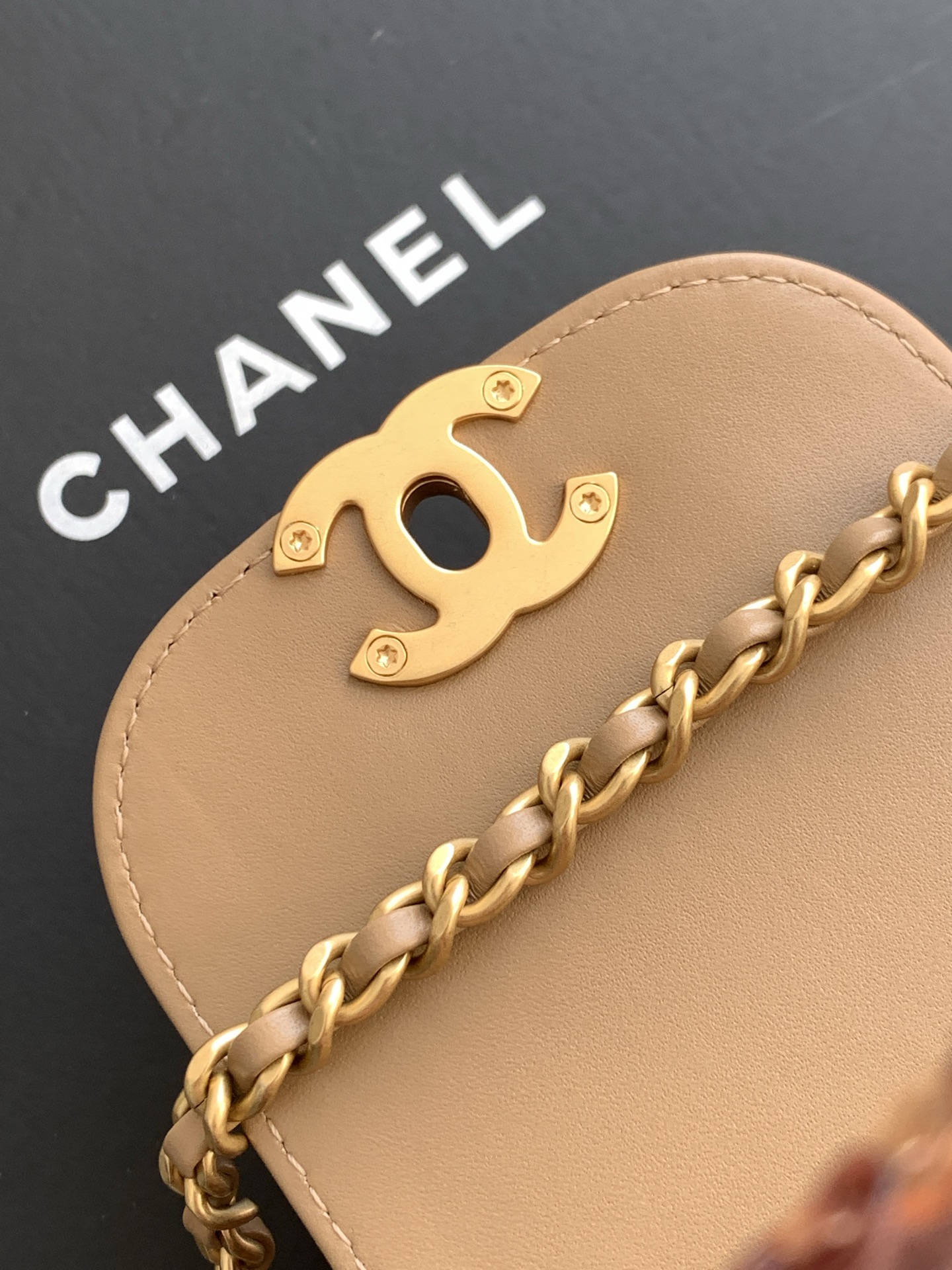 Original Inspired Mini Replica Shopping Bag With Sequins - Image 8