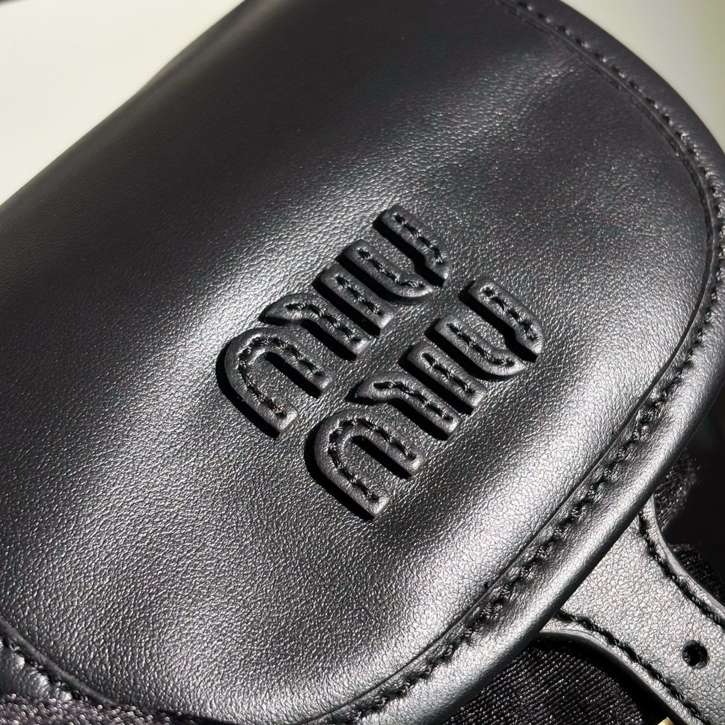 Mirror Quality Miu Miu Leather Replica Backpack - Image 6