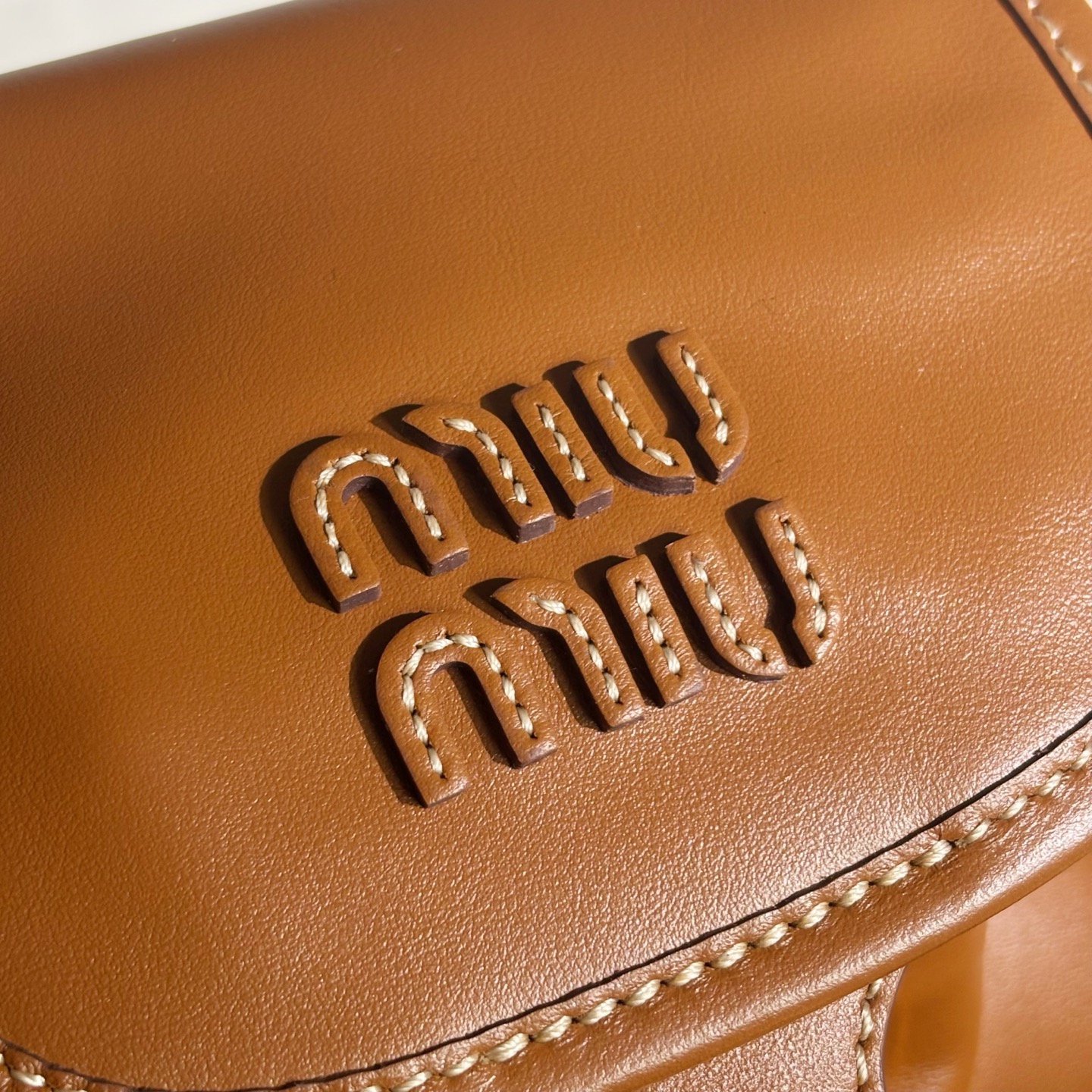 Top Grade Miu Miu Leather Replica Backpack - Image 7