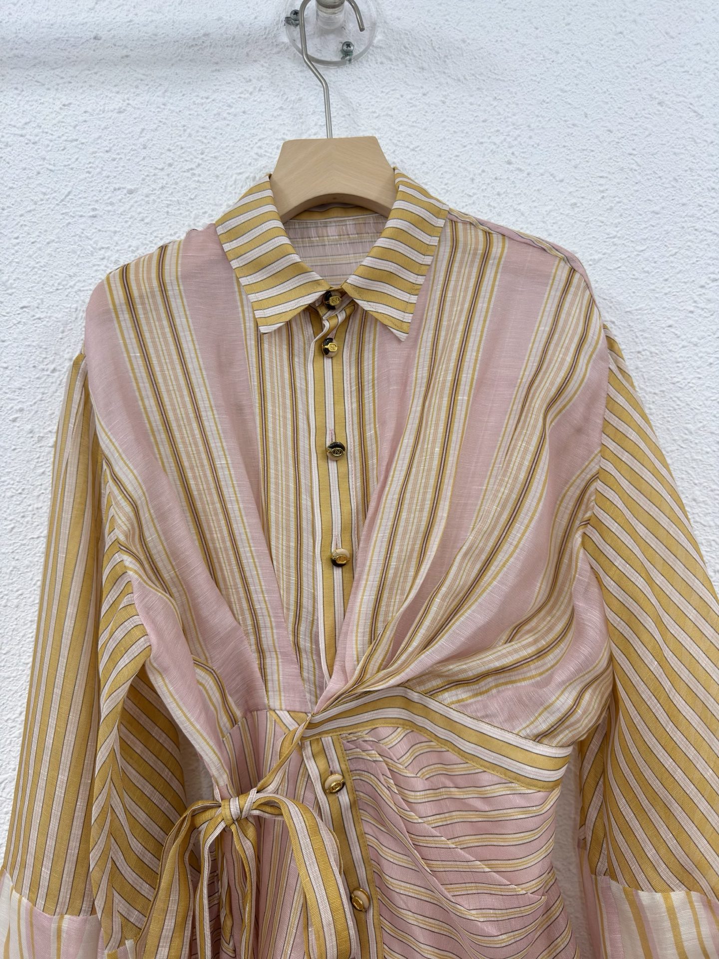 Deluxe Zimmermann Alchemy Striped Replica Mini Dress - Image 3