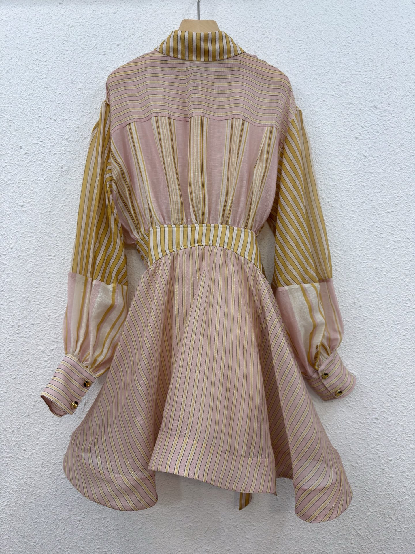 Deluxe Zimmermann Alchemy Striped Replica Mini Dress - Image 2