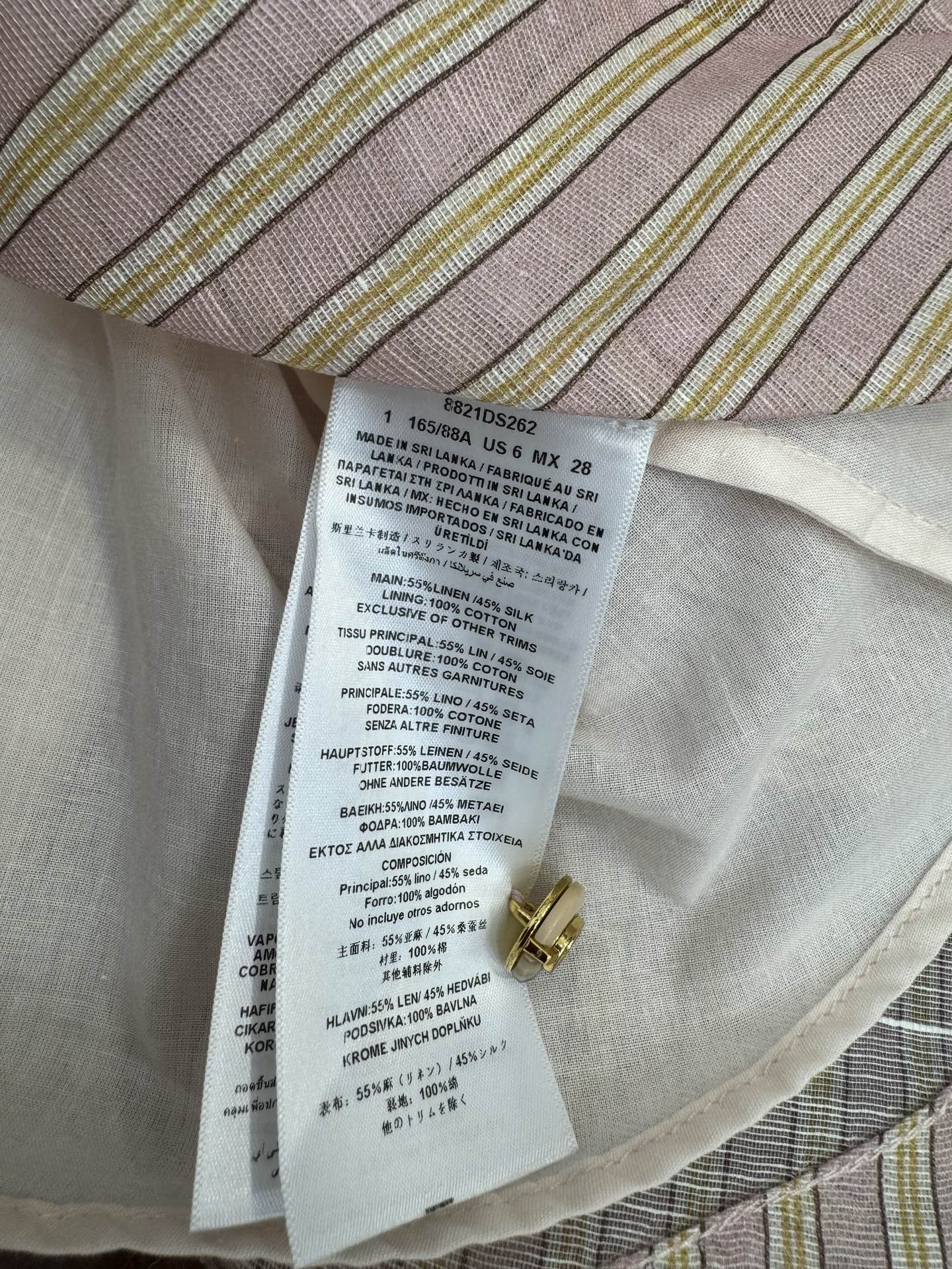 Deluxe Zimmermann Alchemy Striped Replica Mini Dress - Image 10