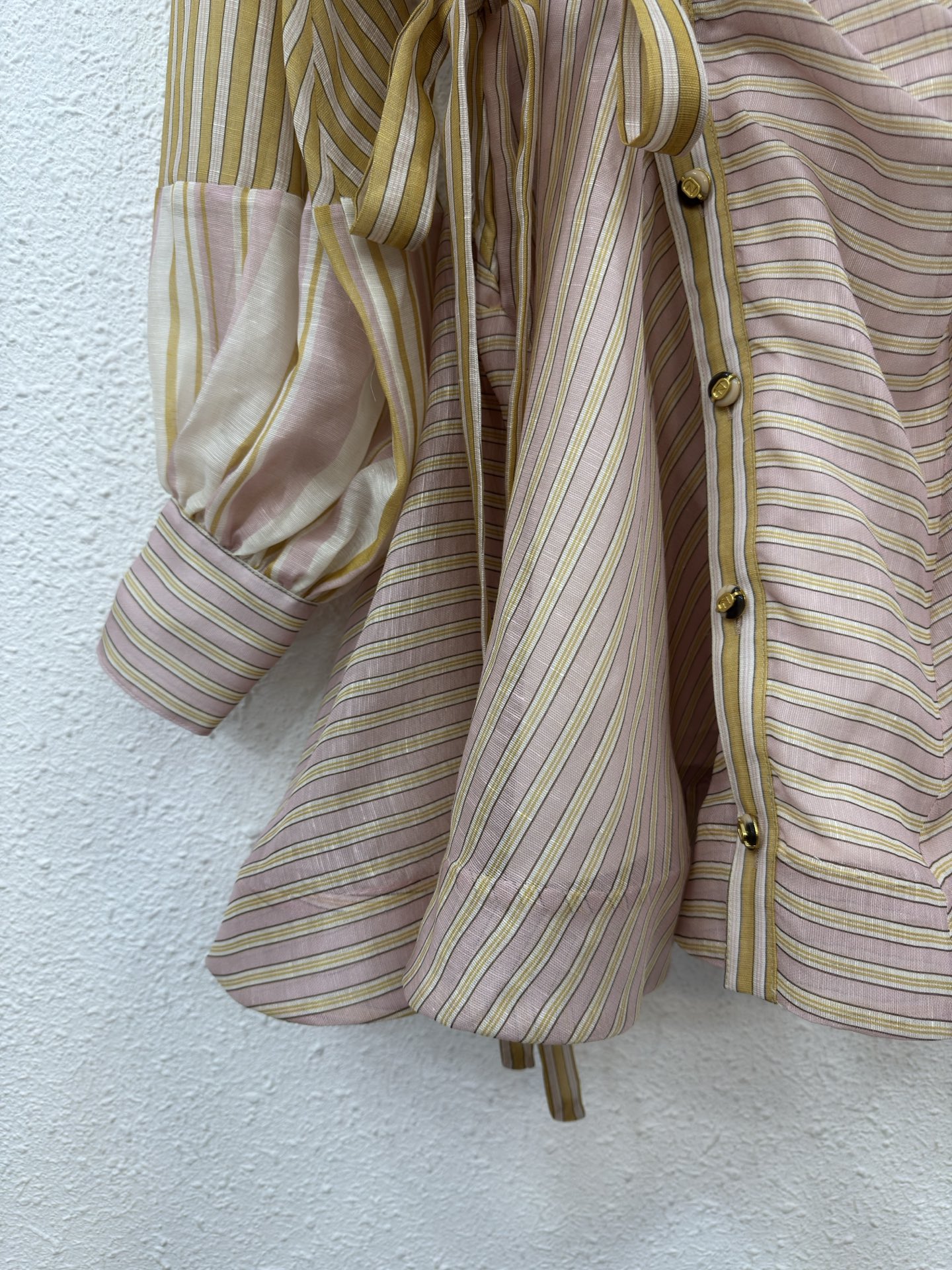 Deluxe Zimmermann Alchemy Striped Replica Mini Dress - Image 6