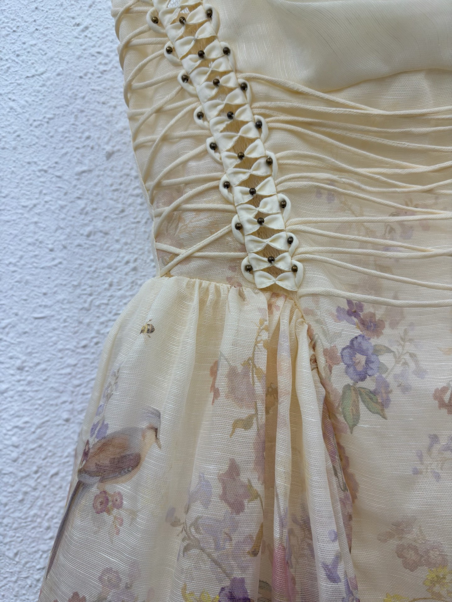 Exclusive Zimmermann Alchemy Beaded Replica Mini Dress - Image 7