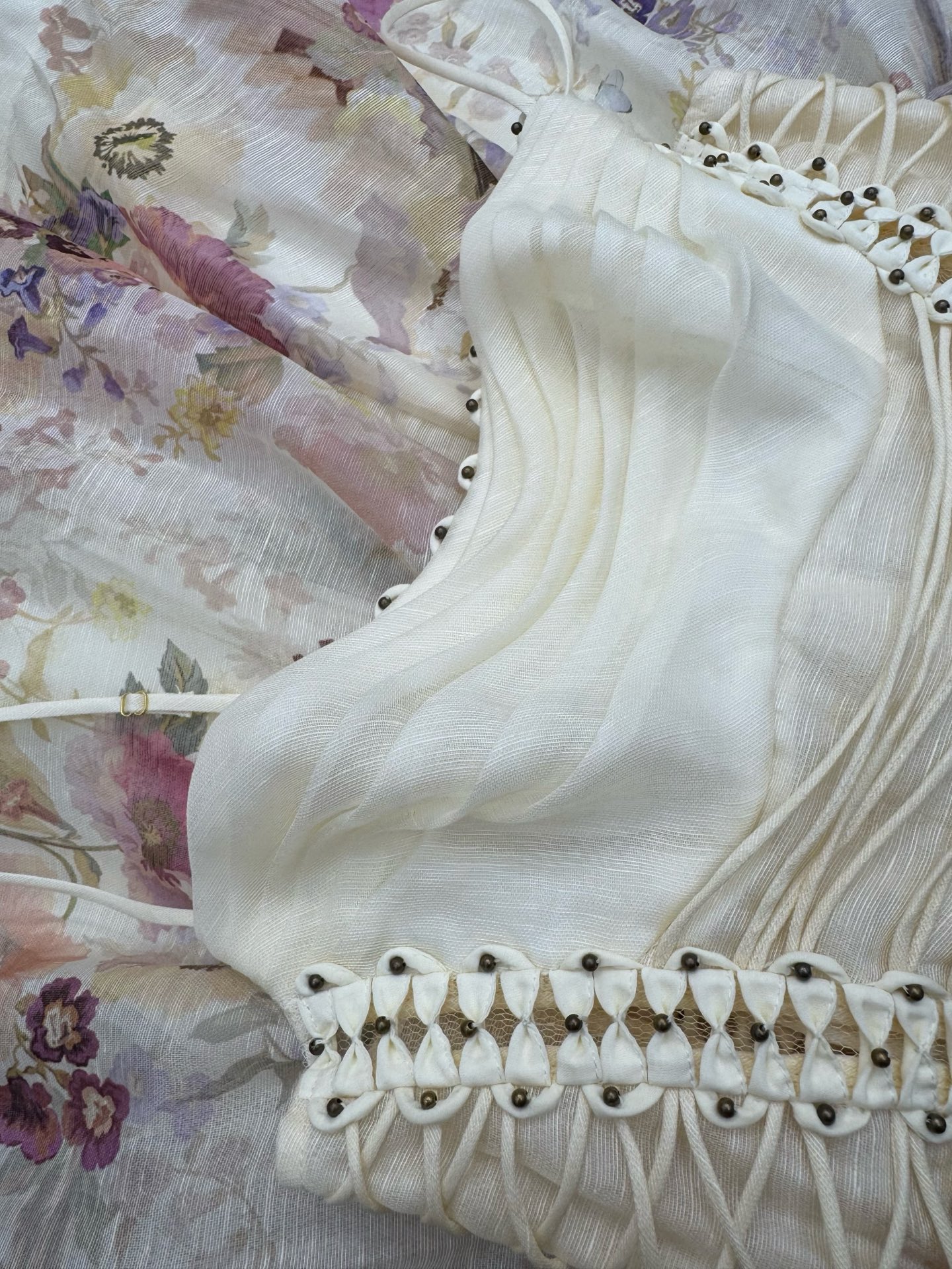 Exclusive Zimmermann Alchemy Beaded Replica Mini Dress - Image 8