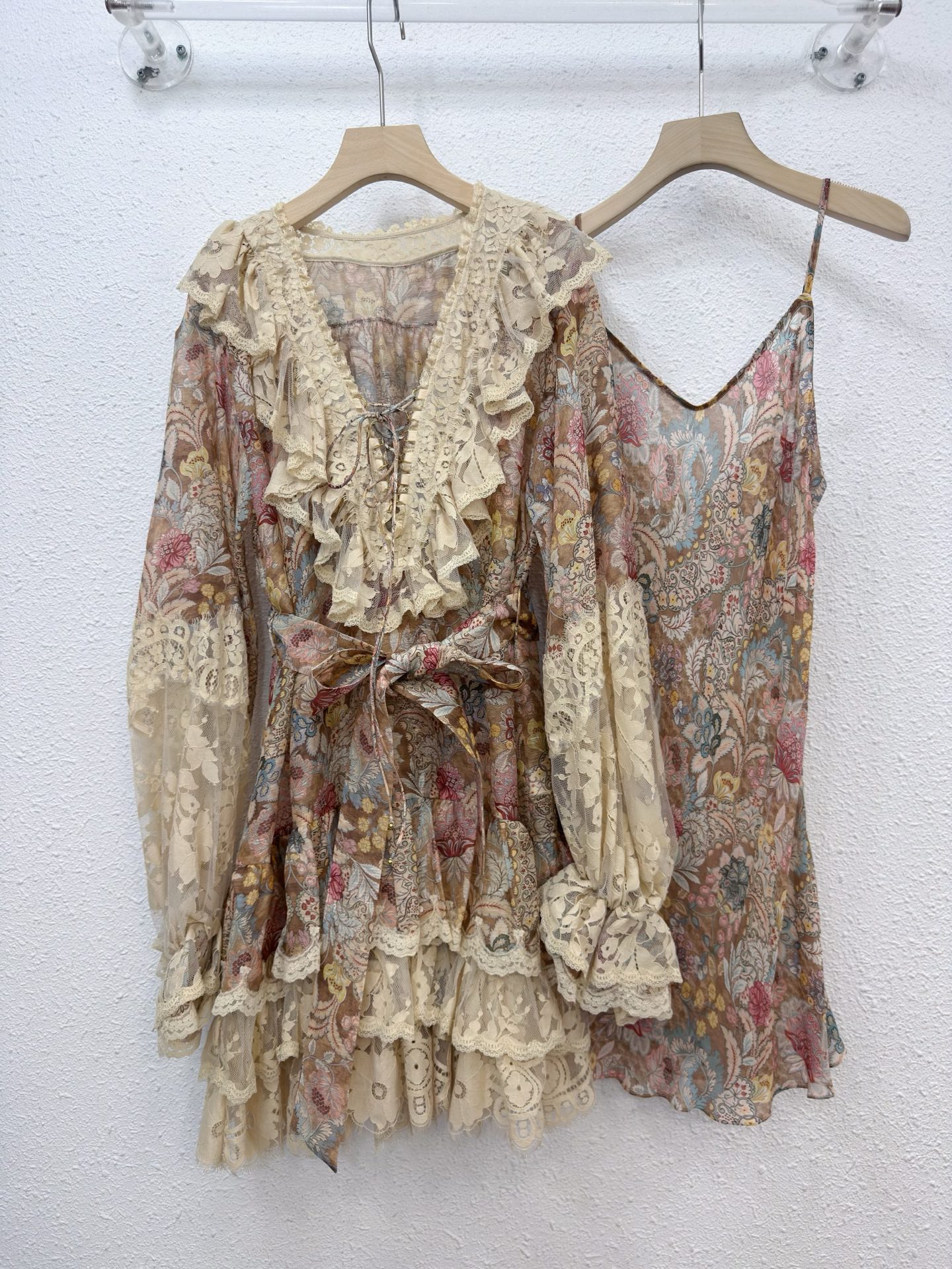 Supreme Zimmermann Rebellion Lace-Up Replica Mini Dress - Image 4