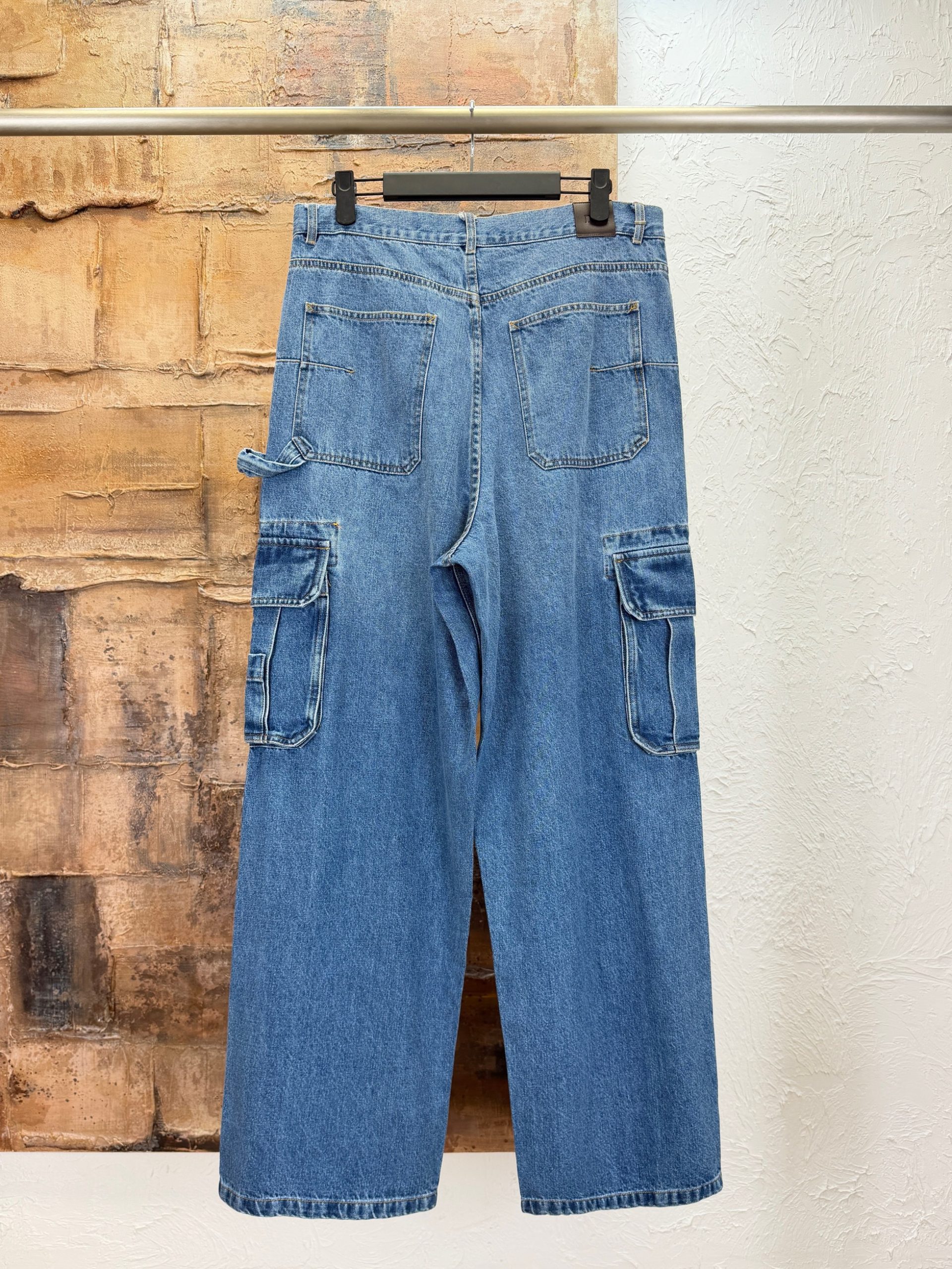 Exclusive Christian Dior Cargo Replica Jeans - Image 2