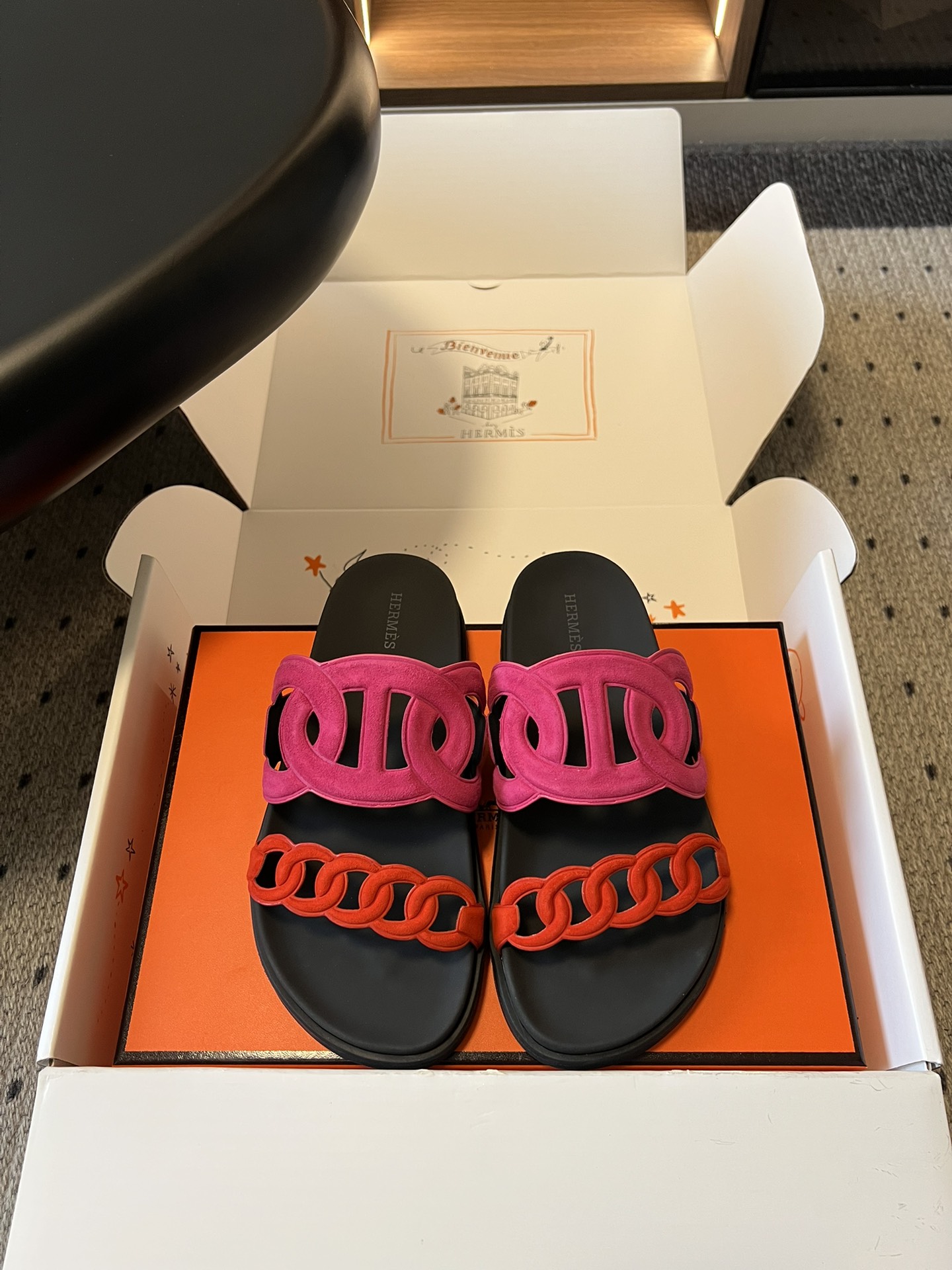 Supreme Hermes Extra Replica Sandal