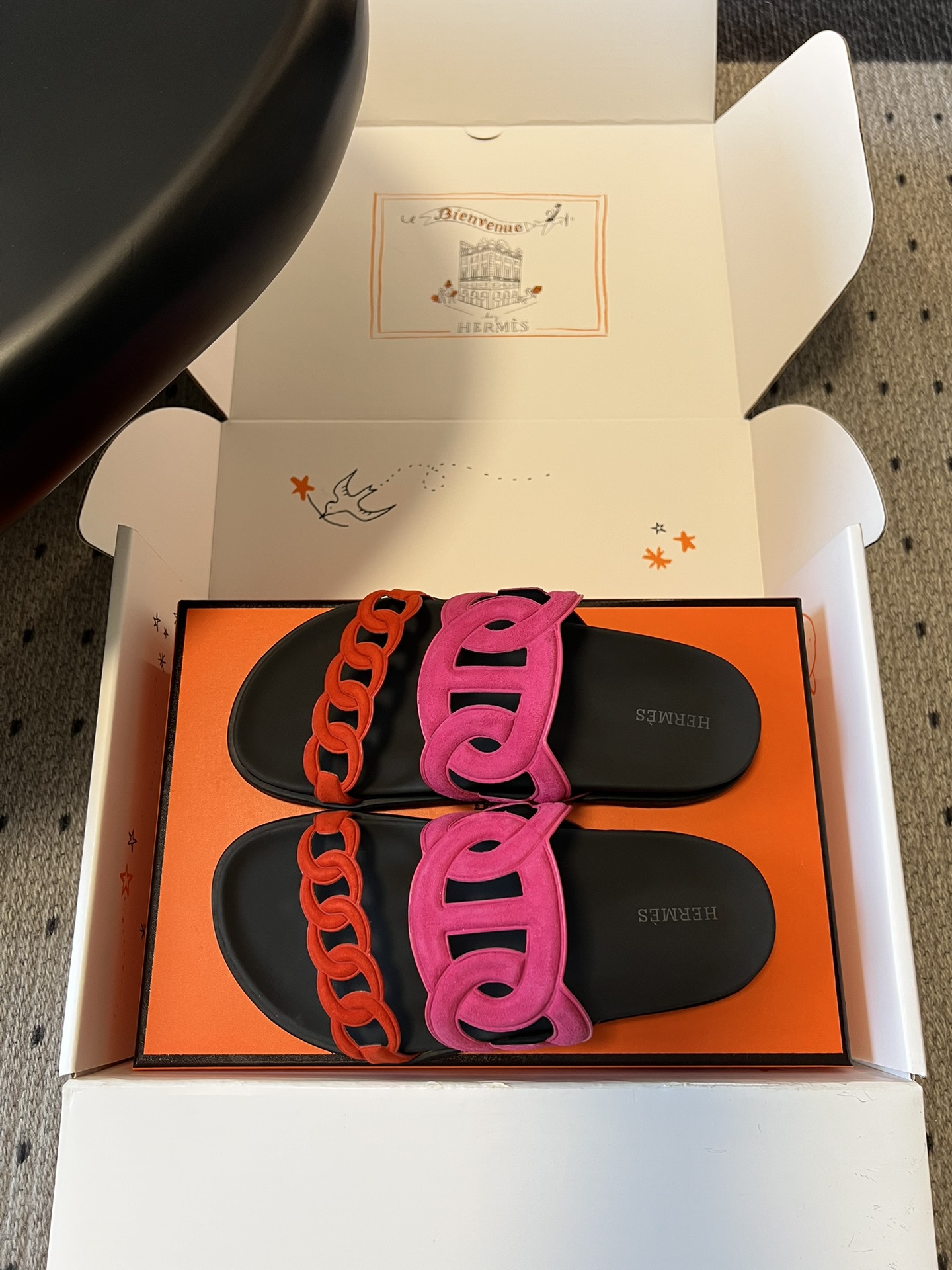 Supreme Hermes Extra Replica Sandal - Image 2
