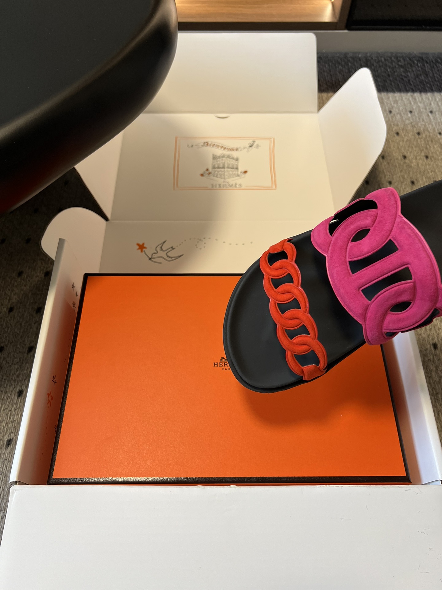 Supreme Hermes Extra Replica Sandal - Image 6