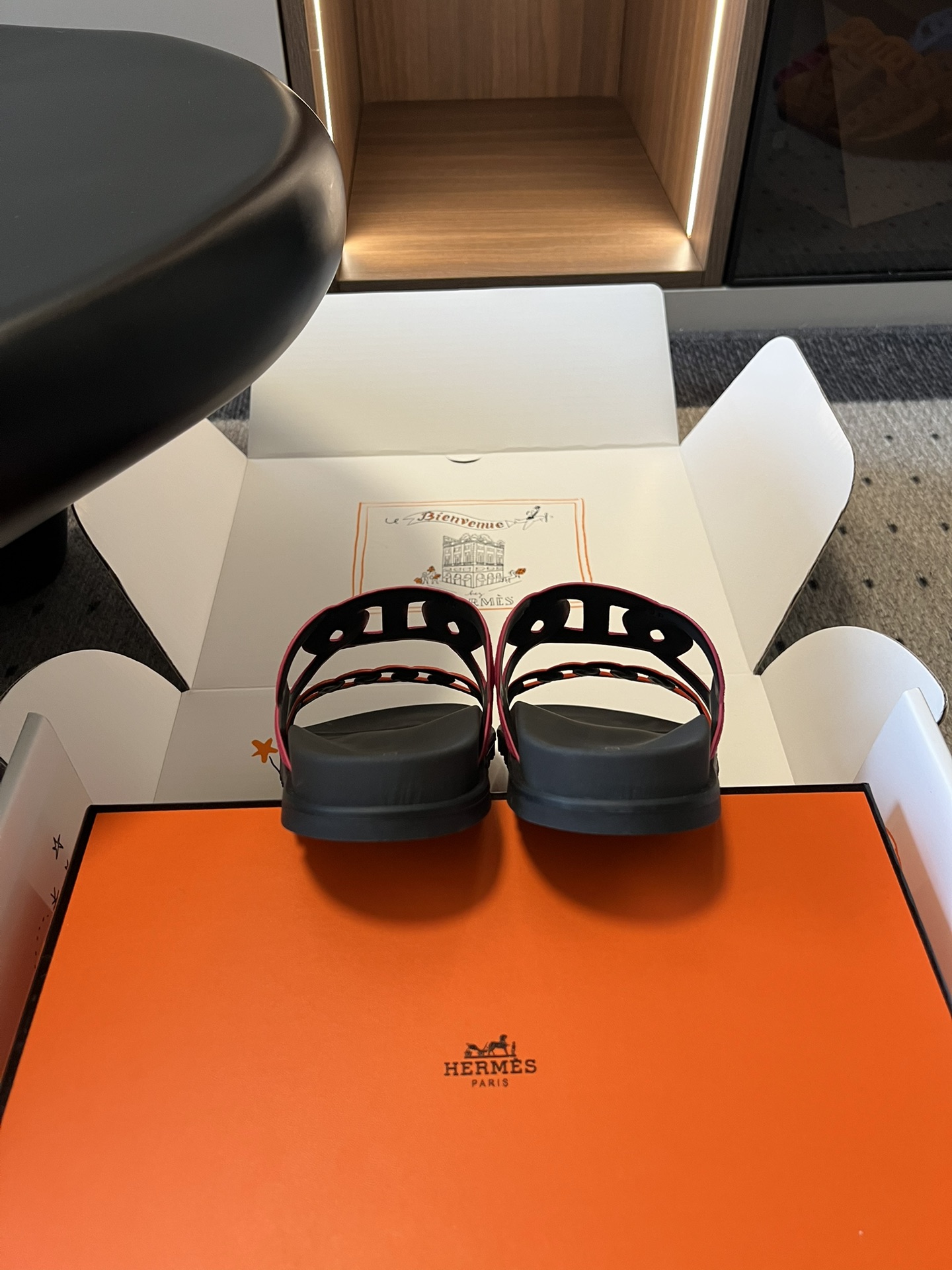 Supreme Hermes Extra Replica Sandal - Image 8