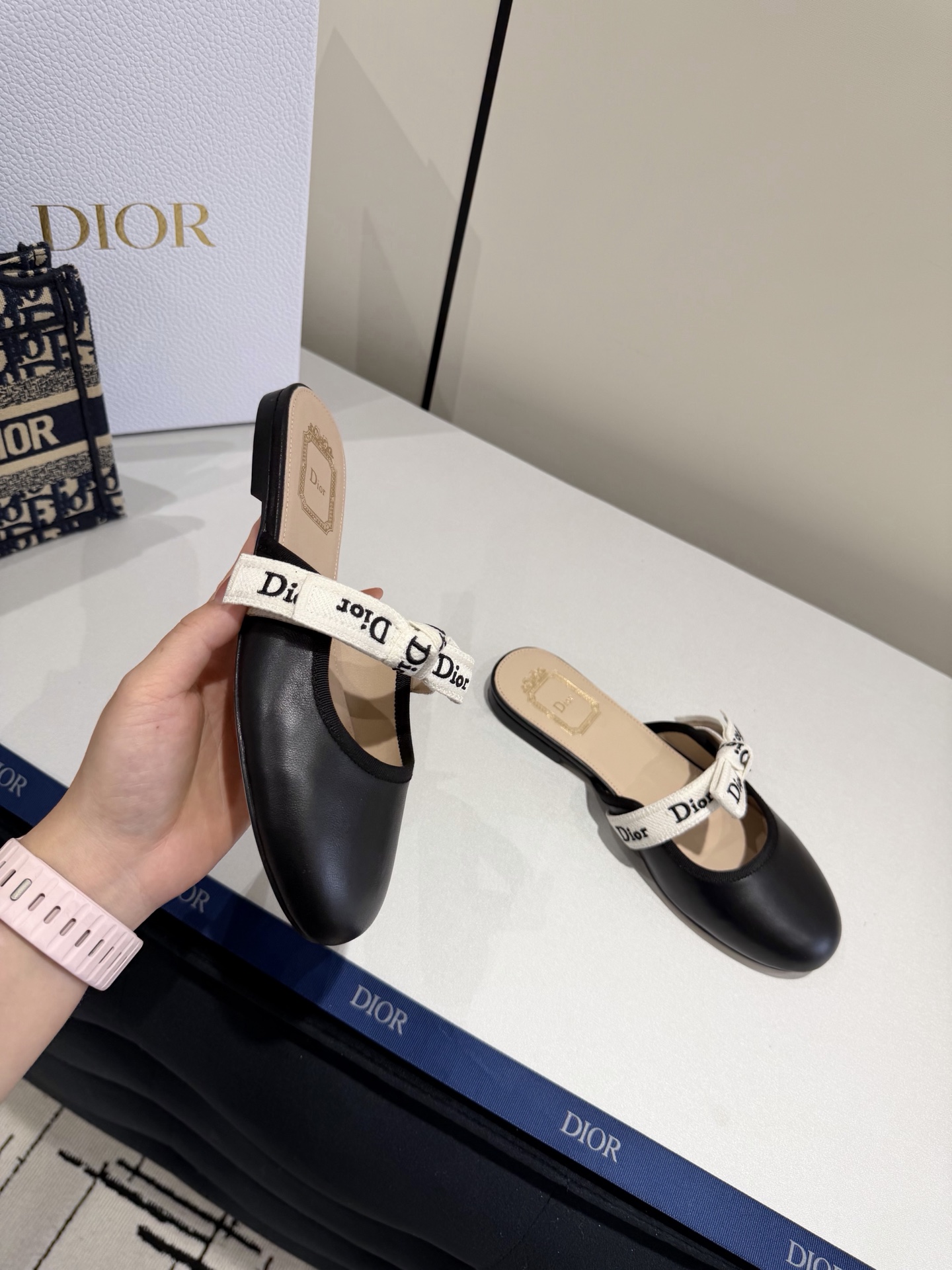 Finest Christian Dior J'Adior Replica Mule - Image 6