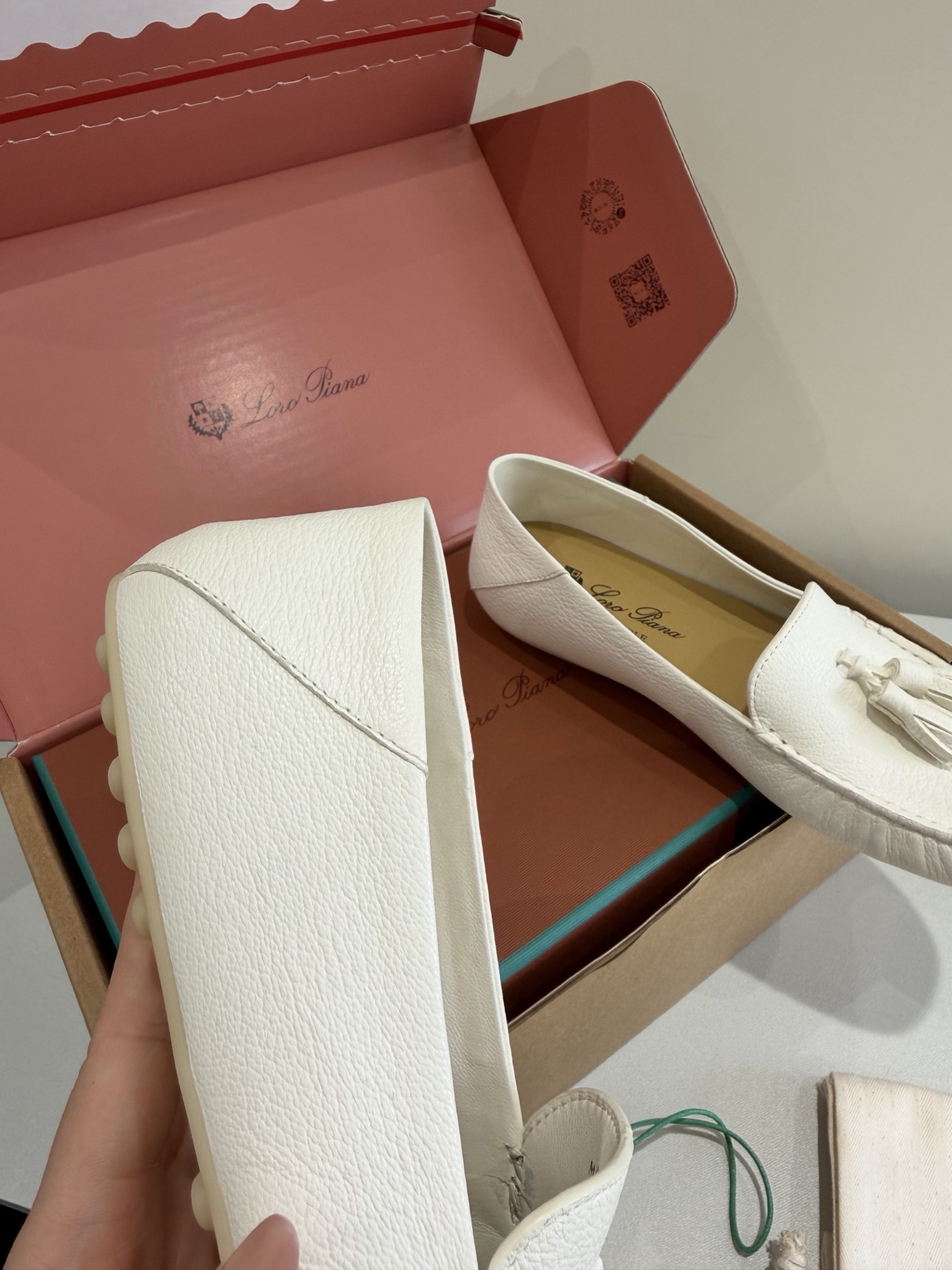 Lux Loro Piana Dot Sole Walk Replica Loafer - Image 7