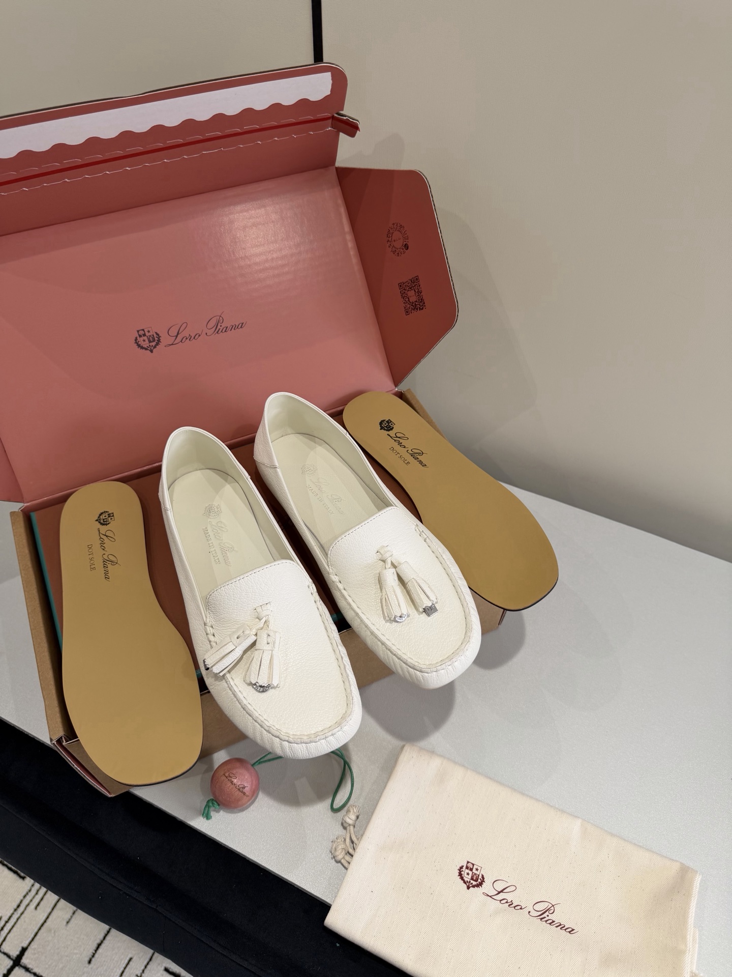 Lux Loro Piana Dot Sole Walk Replica Loafer - Image 3
