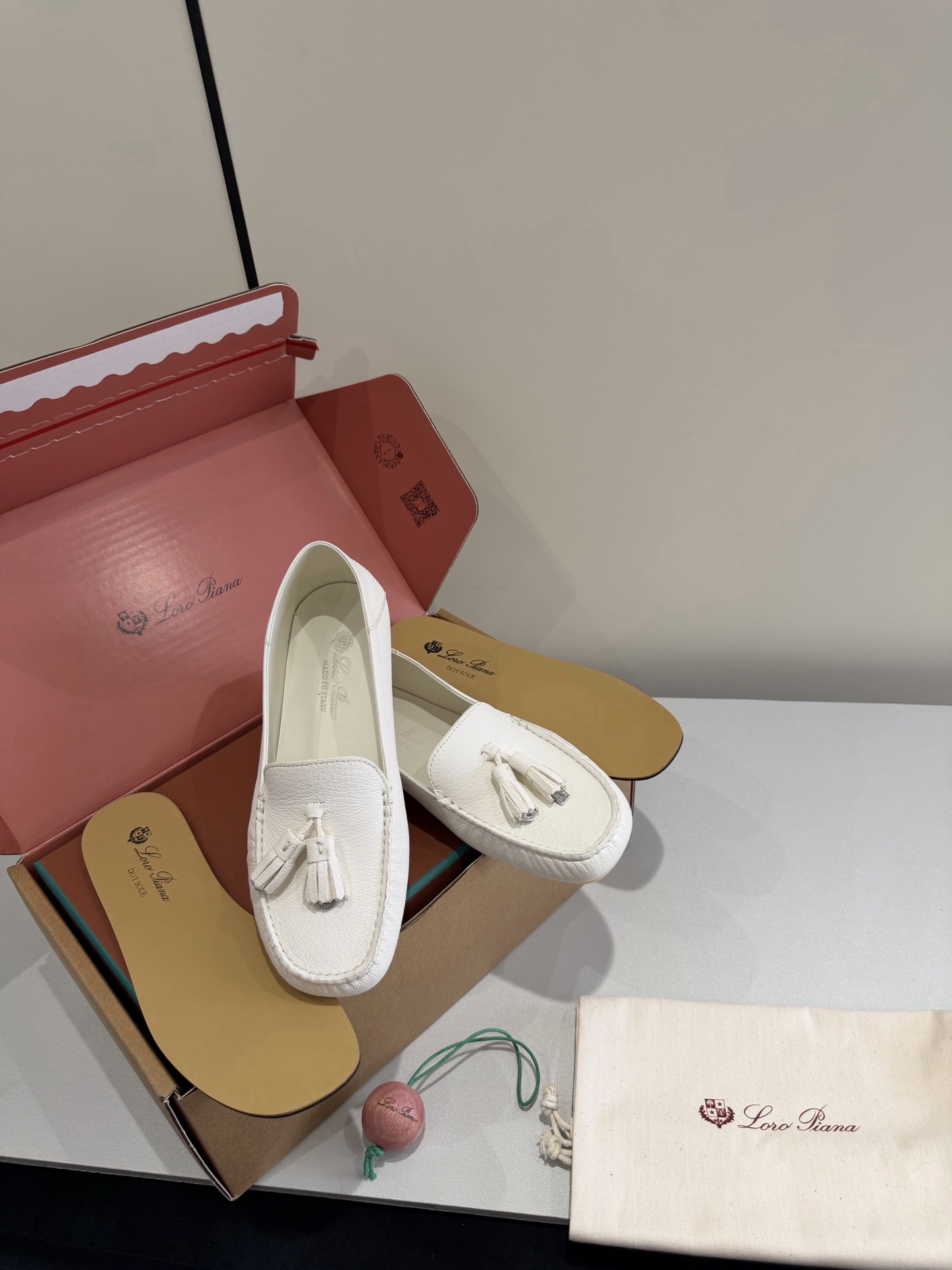 Lux Loro Piana Dot Sole Walk Replica Loafer - Image 2