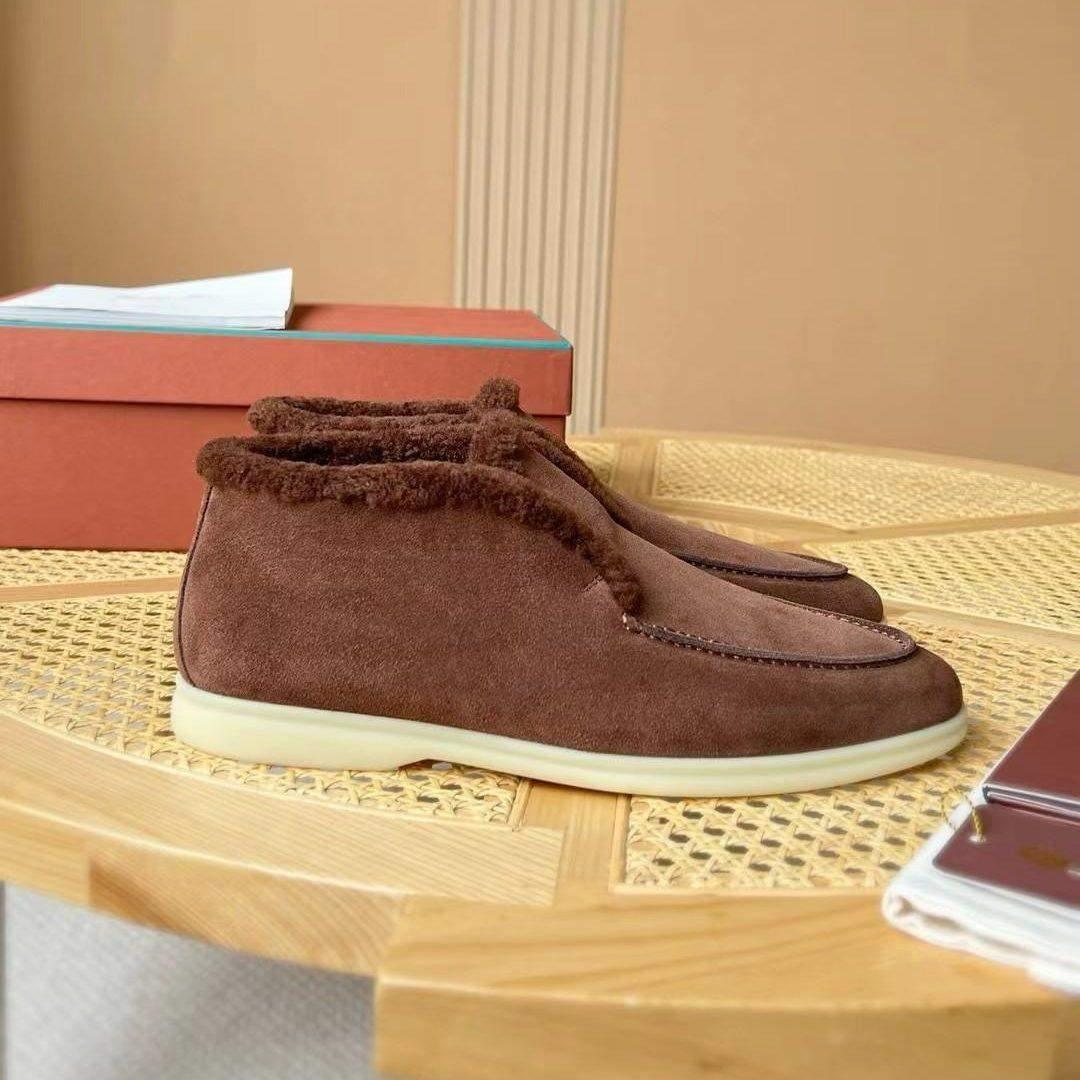 Deluxe Loro Piana Open Walk Replica Ankle Boot