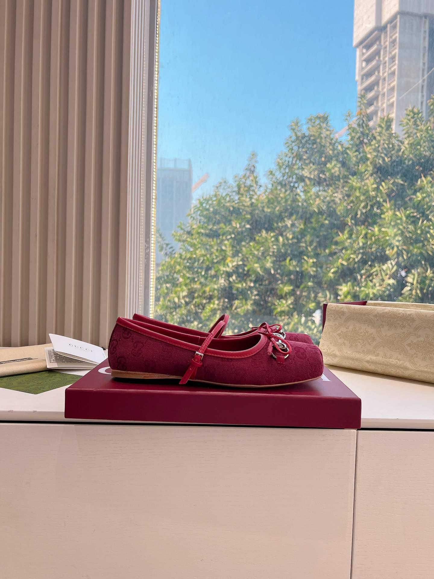 Finest Gucci Horsebit Replica Ballet Flat