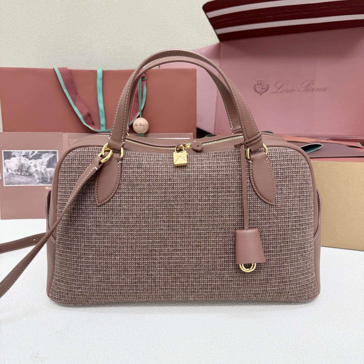 Lux Loro Piana Medium Needle Replica Bag